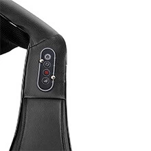 Velocidad regulable y mandos ajustables del masajeador de cuello MGS 150DC de Naipo